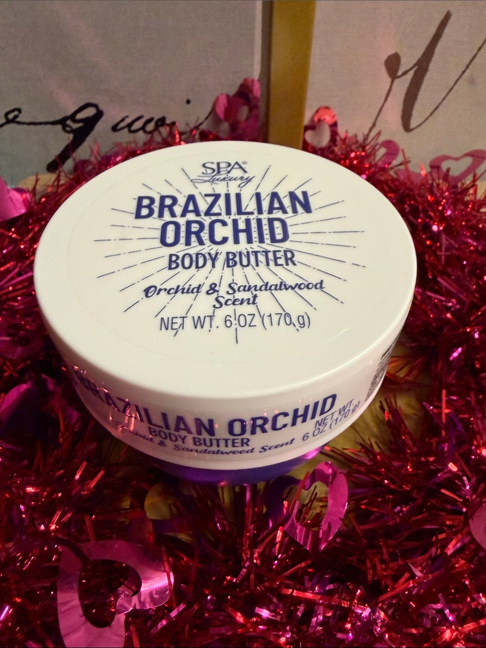 Brazilian Orchid Body Butter —6oz. 🆕